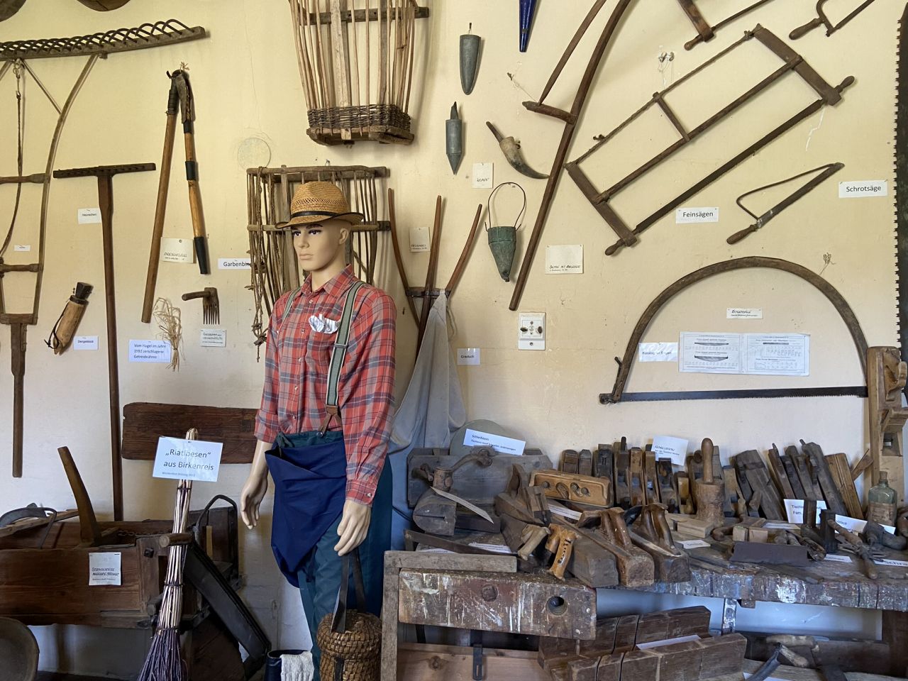 Urgeschichtssammlung und Heimatmuseum Sierndorf an der March, Blick in die Ausstellung